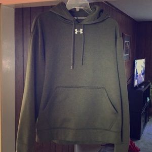 Green Under Armour hoodie